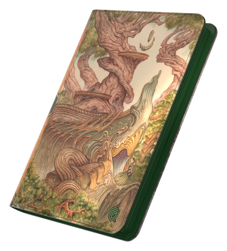 Ultimate Guard Zipfolio 360 Lorwyn Eclipsed Forest, twisting tree art, angled view