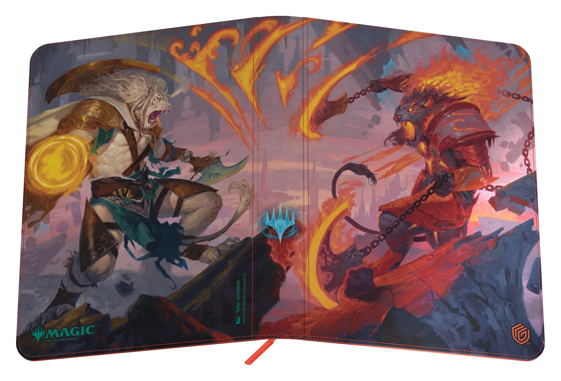 Ultimate Guard Zipfolio 360 Xenoskin - MTG Reality Fracture - Ajani Resolute / Ajani Unrelenting
