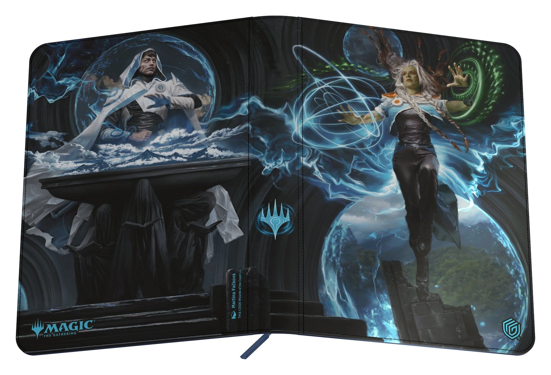 Ultimate Guard Zipfolio 360 Xenoskin - MTG Reality Fracture - Jace, Reality Sculptor / Tam, the Possibility