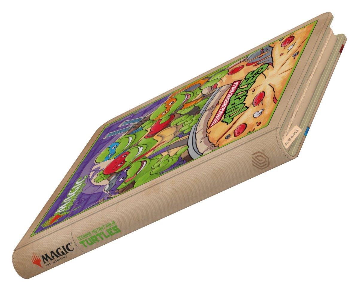 Ultimate Guard Zipfolio 480 Xenoskin MTG | TMNT - Pizza Box - Loaded Dice