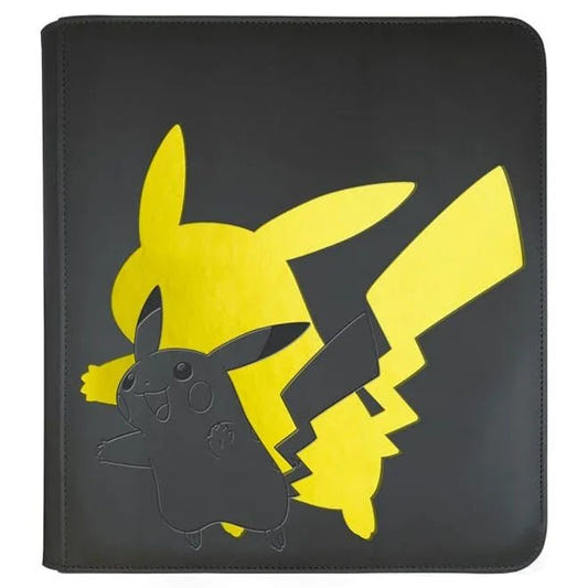 Ultra Pro - 12 Pocket Zippered Pro Binder - Pokemon Elite Series Pikachu - Loaded Dice
