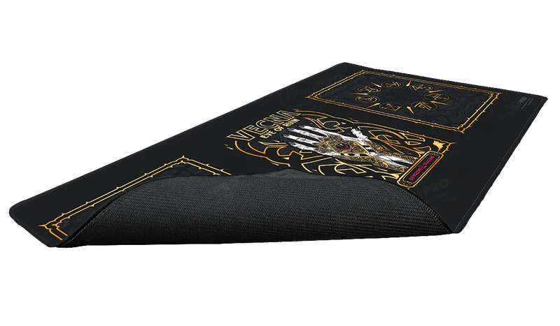 Ultra Pro - Dungeons & Dragons - Black Stitched Playmat - Vecna Eve of Ruin - Loaded Dice
