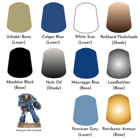 Ultramarines: Starter Paint Set - Loaded Dice