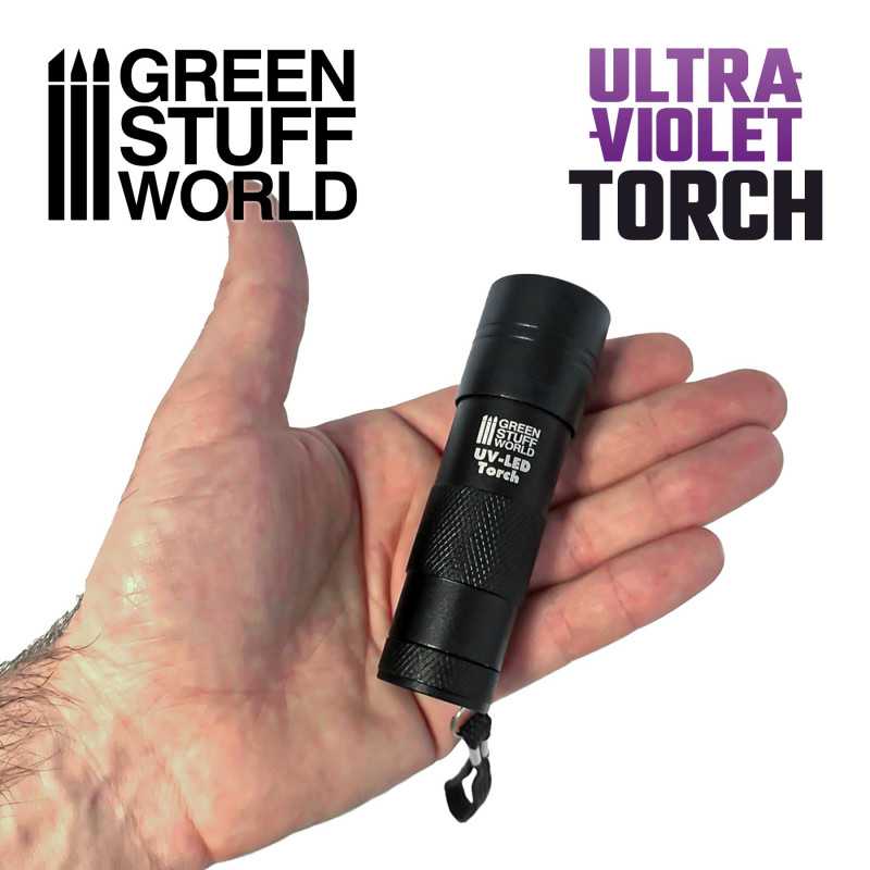 Green Stuff World Ultraviolet Light Torch - Loaded Dice
