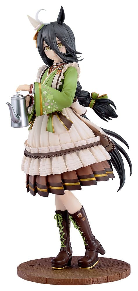 Good Smile Company 1/7 Manhattan Cafe Willow-Green Evening statue holding a coffee pot, front view