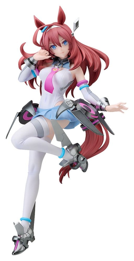 Good Smile Company Pop Up Parade SP Mihono Bourbon figure from Umamusume, front view on white