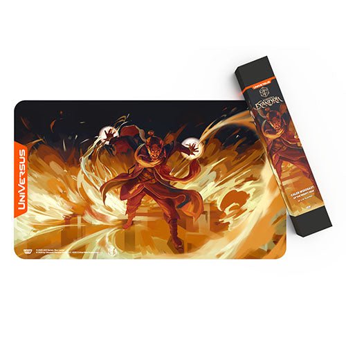 Universus CCG - Critical Role: Heroes of Exandria Playmat - Caleb Widogast - Loaded Dice