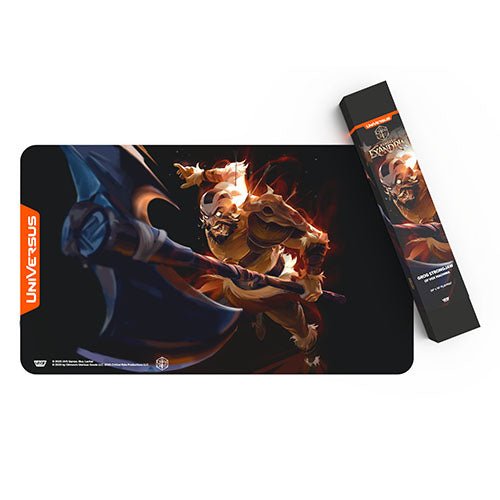 Universus CCG - Critical Role: Heroes of Exandria Playmat - Grog Strongjaw - Loaded Dice