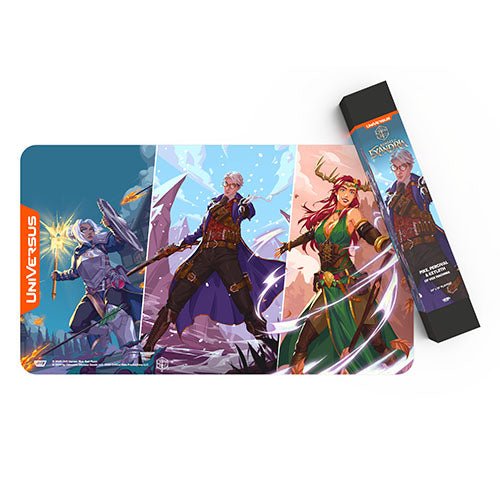 Universus CCG - Critical Role: Heroes of Exandria Playmat - Pike/Percival/Keyleth - Loaded Dice