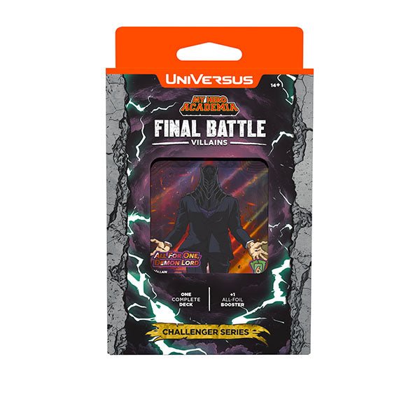 Universus CCG - My Hero Academia: Final Battle Challenger Series Deck - Villians - Loaded Dice