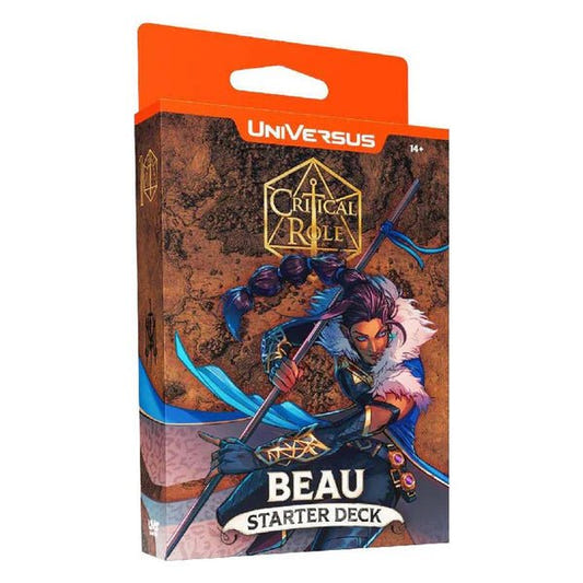 UniVersus: Critical Role Heroes of Exandria Starter Deck - Beau preconstructed deck
