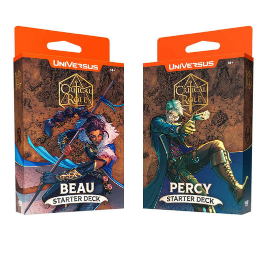 UniVersus: Critical Role Heroes of Exandria Starter Deck Bundle preconstructed deck