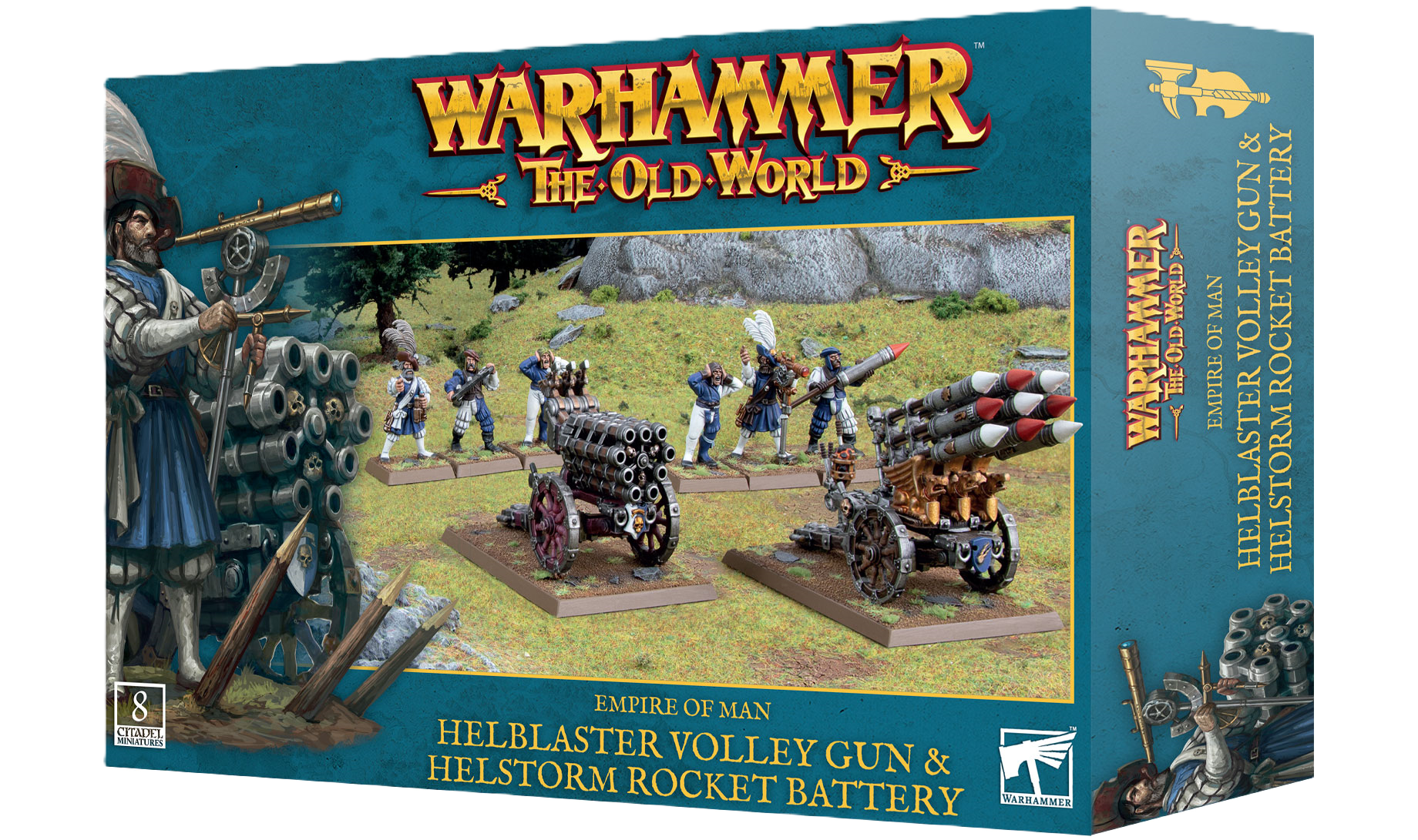 Empire of Man: Helblaster Volleygun/Helstorm Battery - Loaded Dice