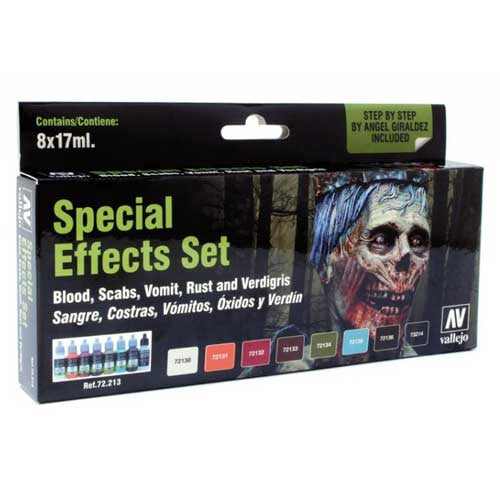 Vallejo Game Color Set - Special Effects (x8) - Loaded Dice