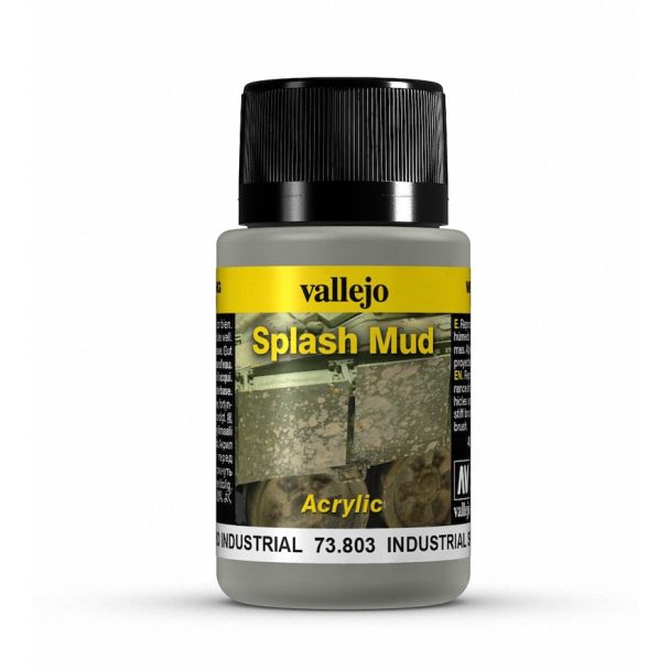 Vallejo Weathering Effects 40ml - Industrial Splash Mud - Loaded Dice
