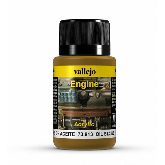 Vallejo Weathering Effects 40ml - Oil Stains - Loaded Dice