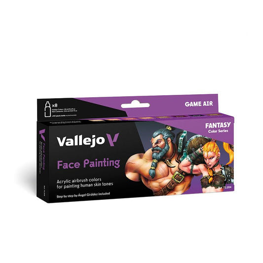 Vallejo Air Face Painting Set - Loaded Dice