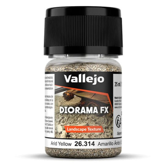 Vallejo Arid Yellow 0.5-2mm ground texture for bases and dioramas