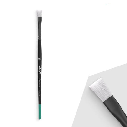Vallejo AV Weathering - Flat Synthetic Brush (medium) hobby brush