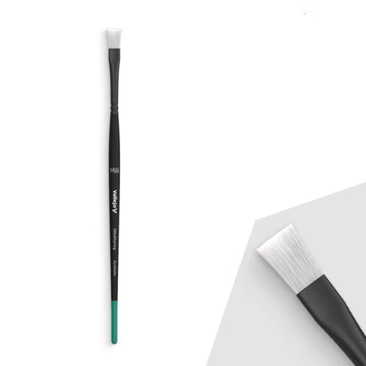 Vallejo AV Weathering - Flat Synthetic Brush (medium) hobby brush