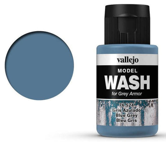 Vallejo Model Wash Blue Grey Wash shading wash bottle