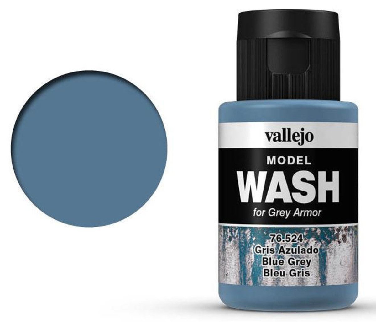 Vallejo Model Wash Blue Grey Wash shading wash bottle