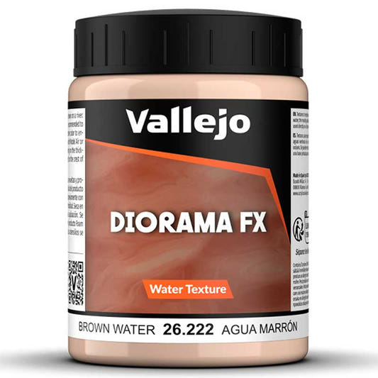 Vallejo Brown Water 200ml water effect texture for dioramas
