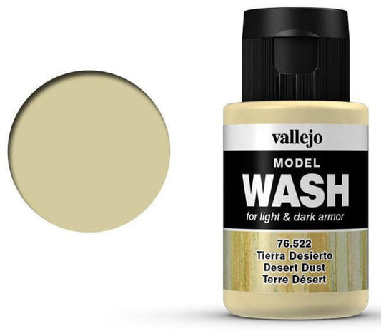 Vallejo Model Wash Desert Dust Wash shading wash bottle