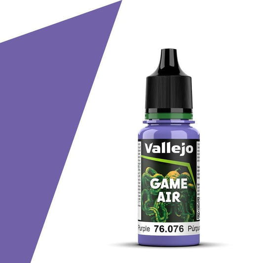 Vallejo Game Air Game Air Alien Purple (18ml) 76.076 airbrush acrylic paint dropper bottle