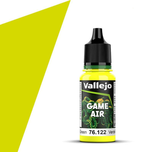 Vallejo Game Air Game Air Bile Green (18ml) 76.122 airbrush acrylic paint dropper bottle