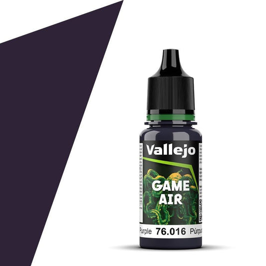 Vallejo Game Air Game Air Royal Purple (18ml) 76.016 airbrush acrylic paint dropper bottle