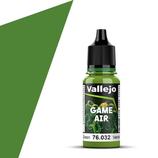Vallejo Game Air Game Air Scorpy Green (18ml) 76.032 airbrush acrylic paint dropper bottle