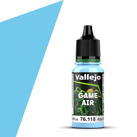 Vallejo Game Air Game Air Sunrise Blue (18ml) 76.118 airbrush acrylic paint dropper bottle
