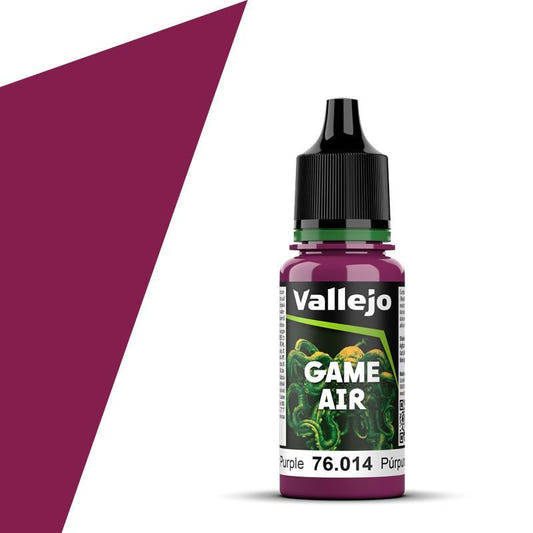 Vallejo Game Air Game Air Warlord Purple (18ml) 76.014 airbrush acrylic paint dropper bottle