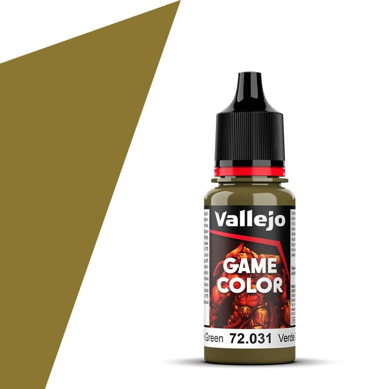 Vallejo Game Color Game Color Camouflage Green (18ml) acrylic paint dropper bottle