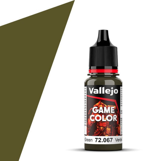 Vallejo Game Color Game Color Cayman Green (18ml) acrylic paint dropper bottle