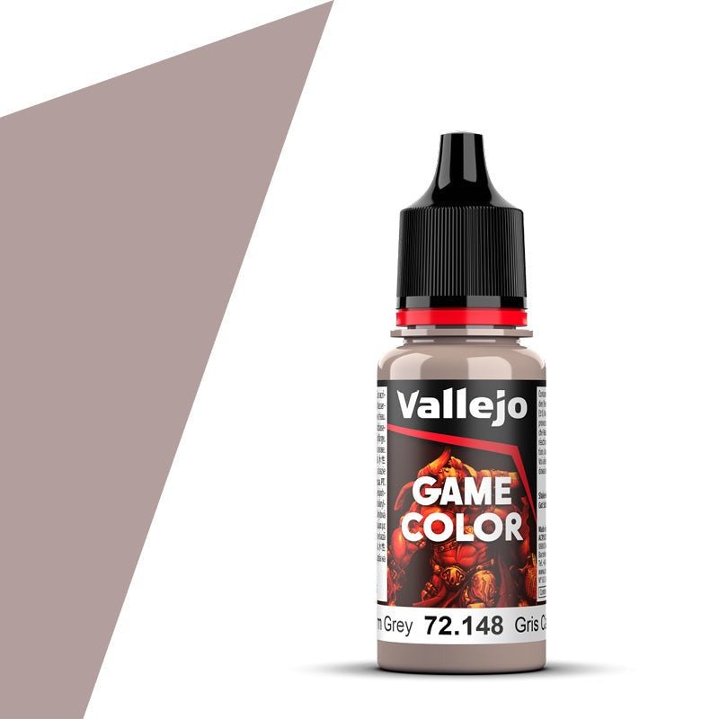 Vallejo Game Color Game Color Extra Opaque - Heavy Warmgrey (Now Warm Grey)(18ml) acrylic paint dropper bottle