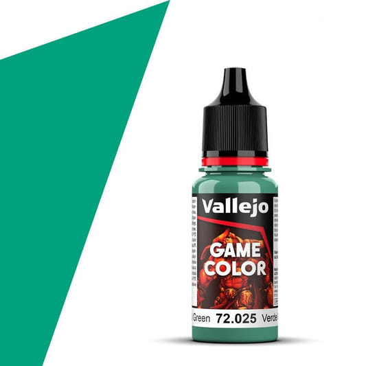 Vallejo Game Color Game Color Foul Green (18ml) acrylic paint dropper bottle