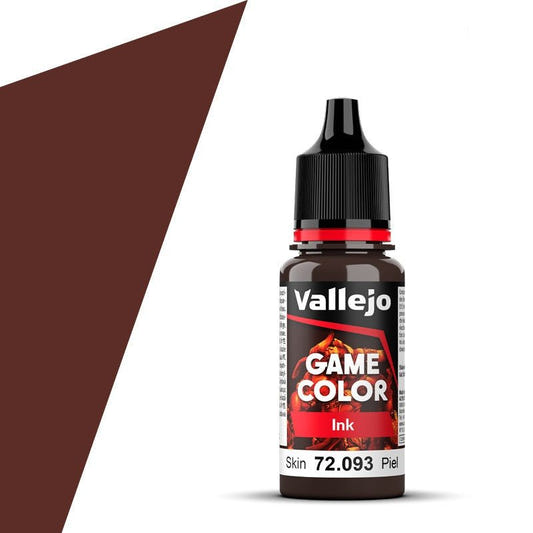 Vallejo Game Color Game Color Game Ink - Skin Wash (18ml) acrylic paint dropper bottle