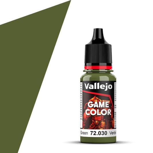 Vallejo Game Color Game Color Goblin Green (18ml) acrylic paint dropper bottle