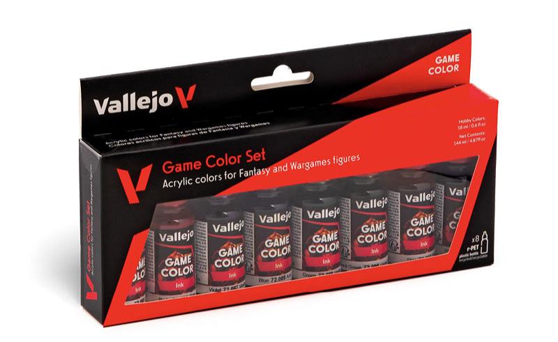 Vallejo Game Color - Ink Set (x8) - Loaded Dice