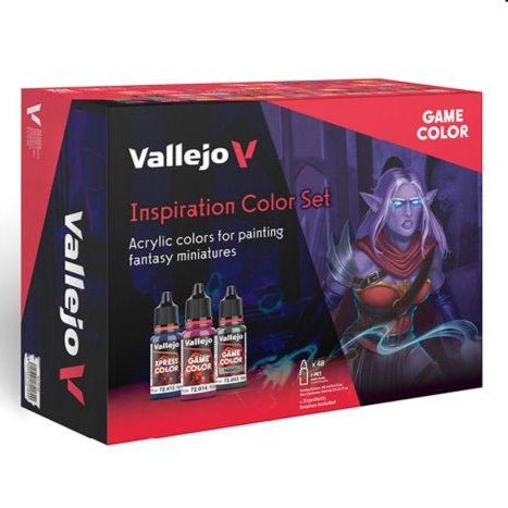 Vallejo Game Color Inspiration Color Set (x48) paint set