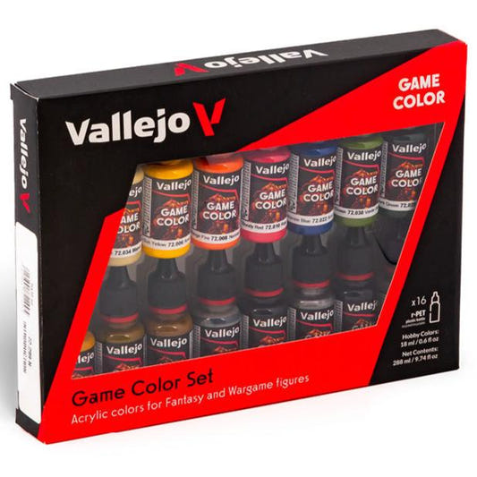 Vallejo Game Color - Introductory Set (x16) paint set