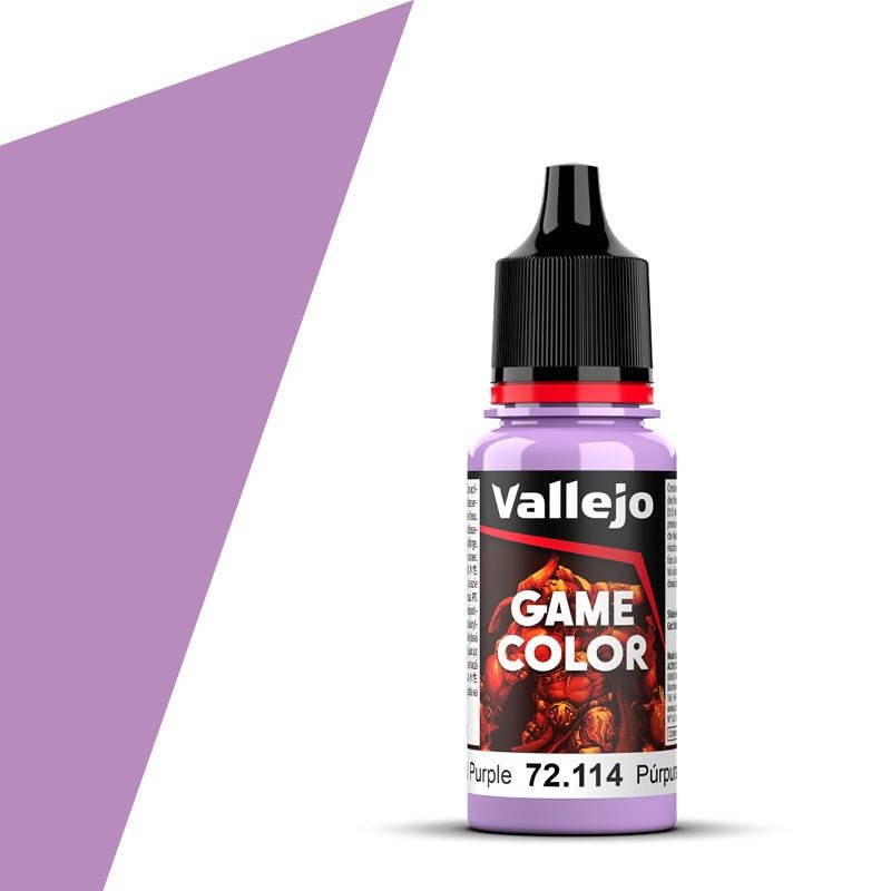 Vallejo Game Color Game Color Lustful Purple (18ml) acrylic paint dropper bottle