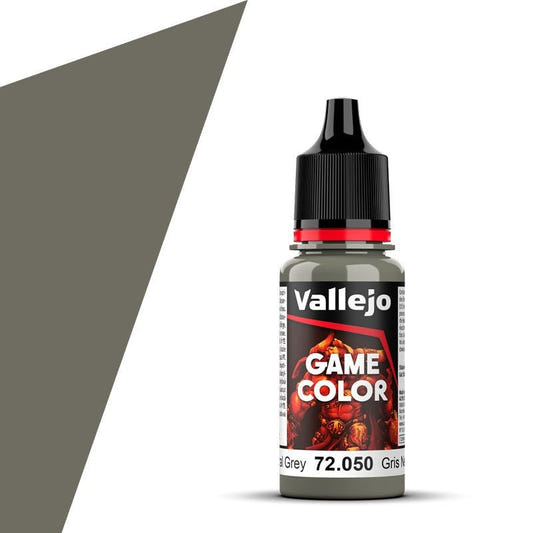 Vallejo Game Color Game Color Neutral Grey (18ml) acrylic paint dropper bottle
