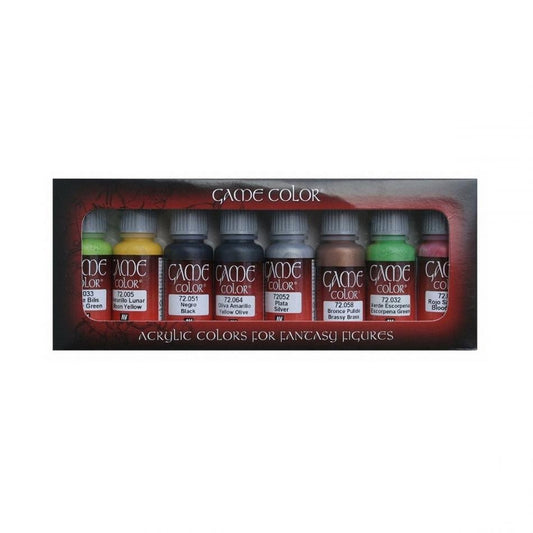 Vallejo Game Color - Orc & Goblins Colour Set (8) paint set