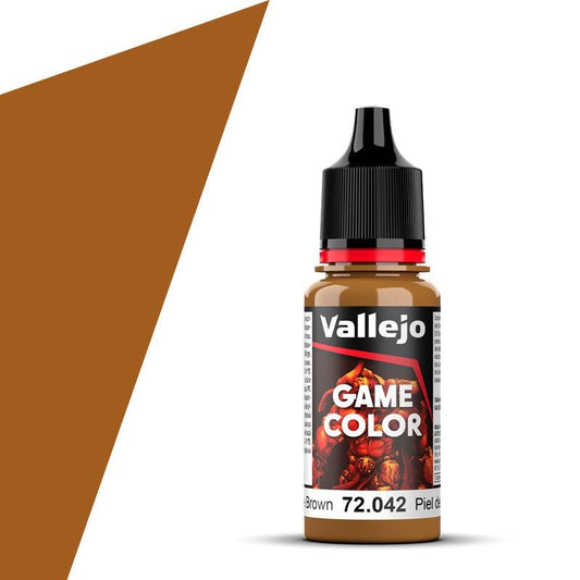 Vallejo Game Color Game Color Parasite Brown (18ml) acrylic paint dropper bottle