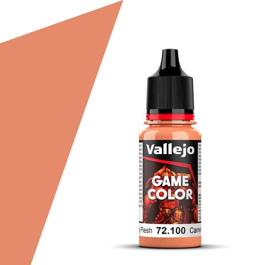 Vallejo Game Color Game Color Rosy Flesh (18ml) acrylic paint dropper bottle