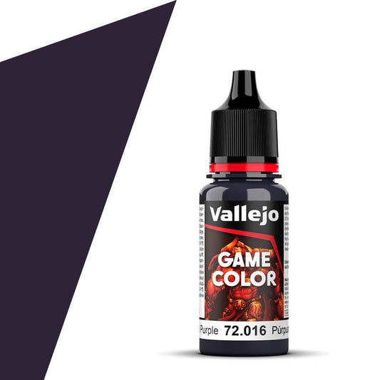 Vallejo Game Color Game Color Royal Purple (18ml) acrylic paint dropper bottle