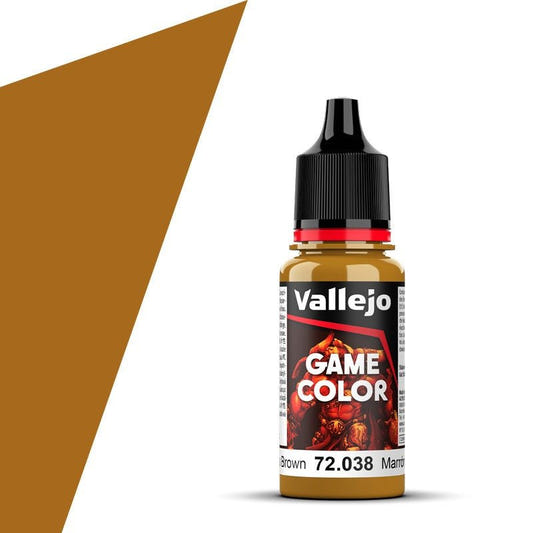 Vallejo Game Color Game Color Scrofulous Brown (18ml) acrylic paint dropper bottle